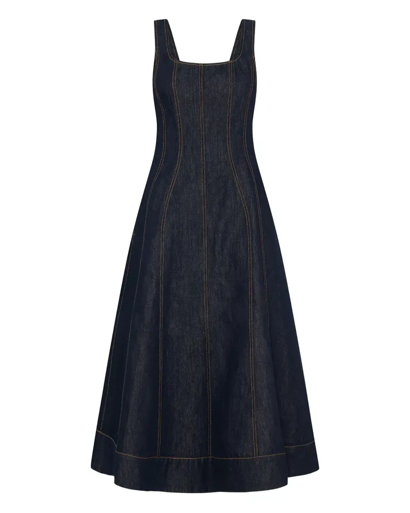 Anna Quan Justice Kleid - Blau Blau