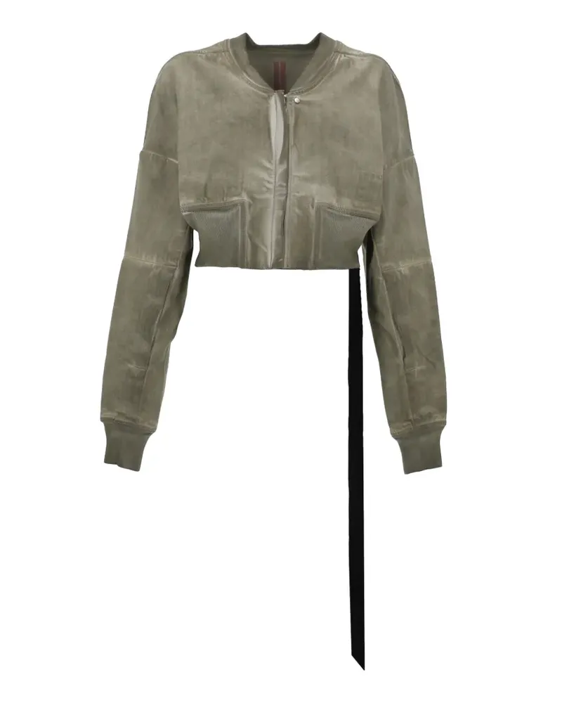 DRKSHDW by Rick Owens Flight Cropped-Jacke - Grün Grün