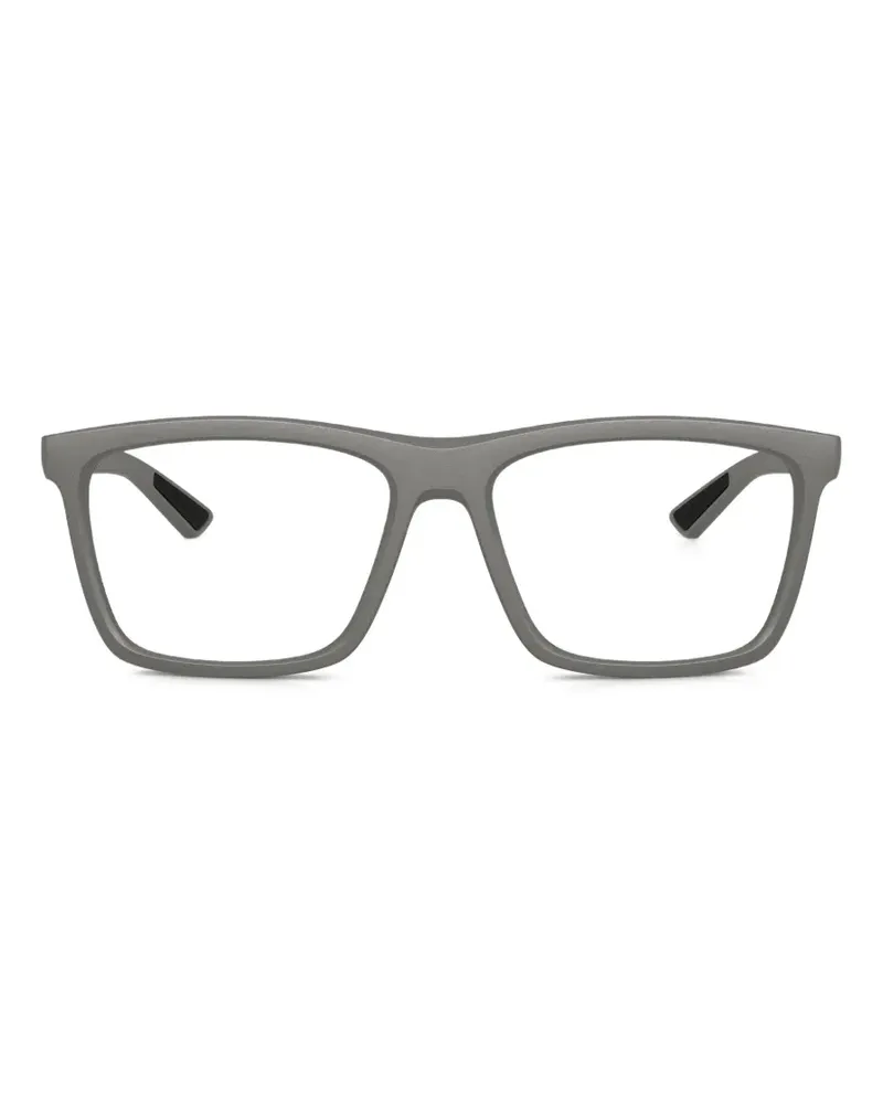 Prada PS 01TV Brille mit eckigem Gestell - Grau Grau