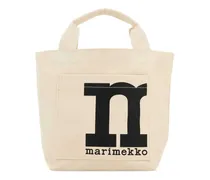 Tote Bag aus Canvas - Nude