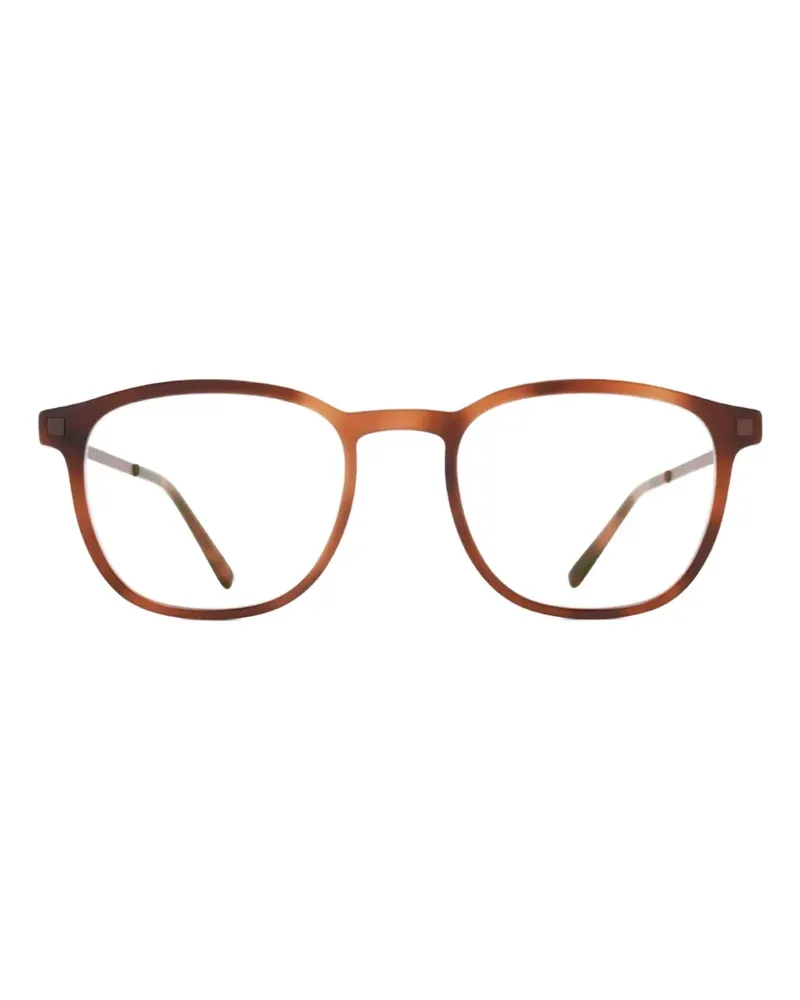 Mykita Lavra square-frame glasses - Braun Braun