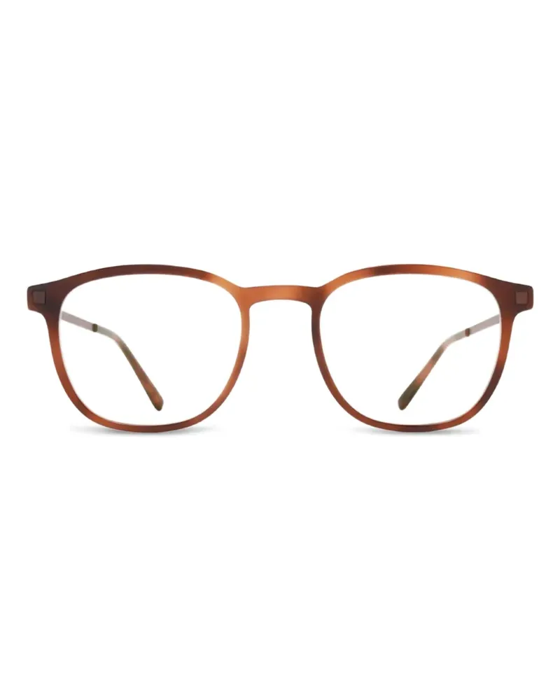Mykita Lavra Brille mit eckigem Gestell - Braun Braun
