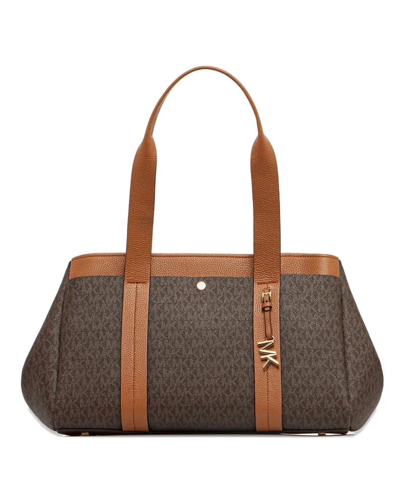 Michael Kors Shopper mit Monogrammmuster - Braun Braun