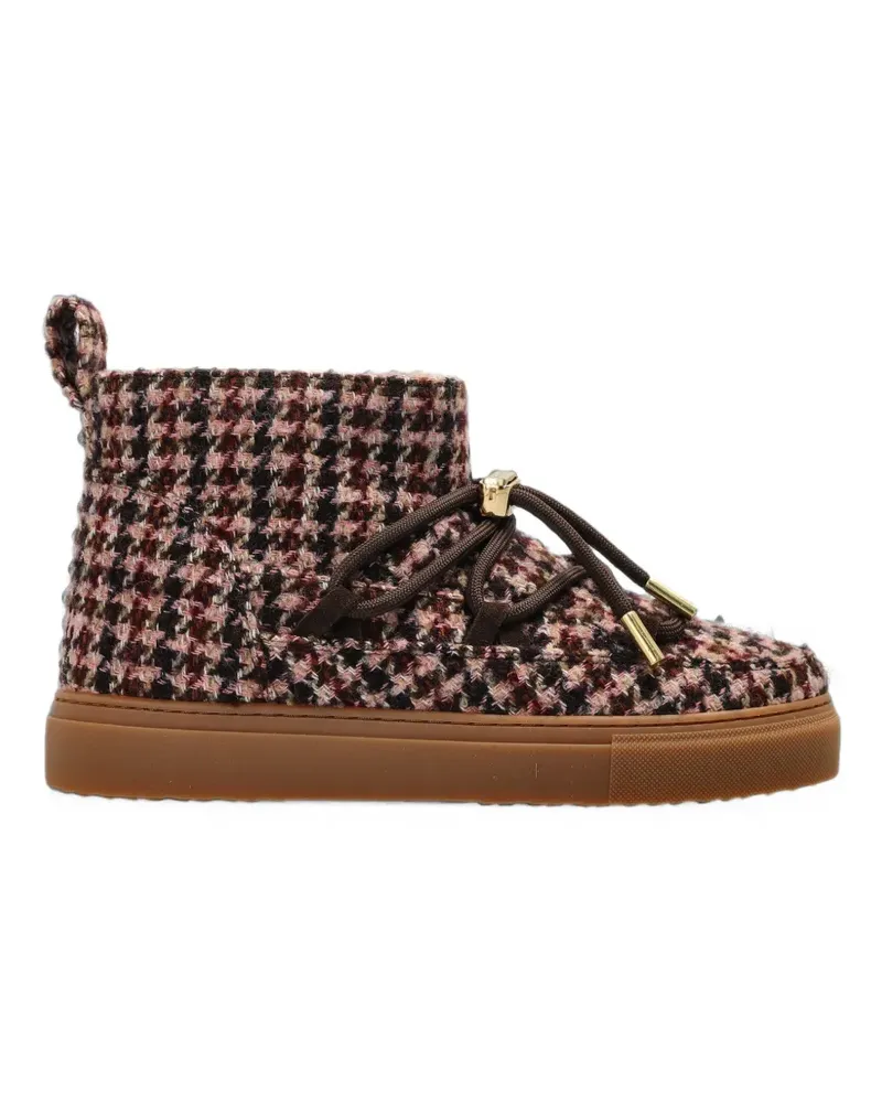 INUIKII Plaid Low snow boots - Braun Braun