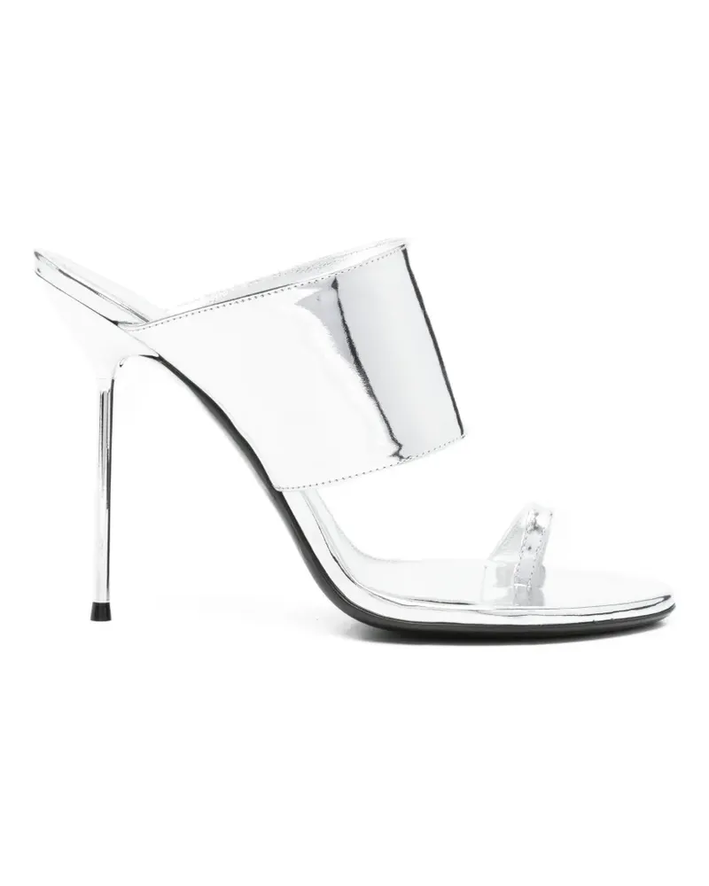 Paris Texas Lidia Sandalen mit Zehensteg - Silber Silber