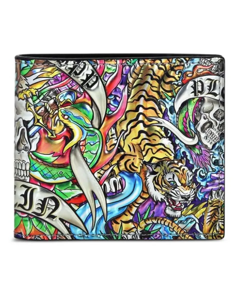 Philipp Plein French Tattoo Portemonnaie - Gelb Gelb