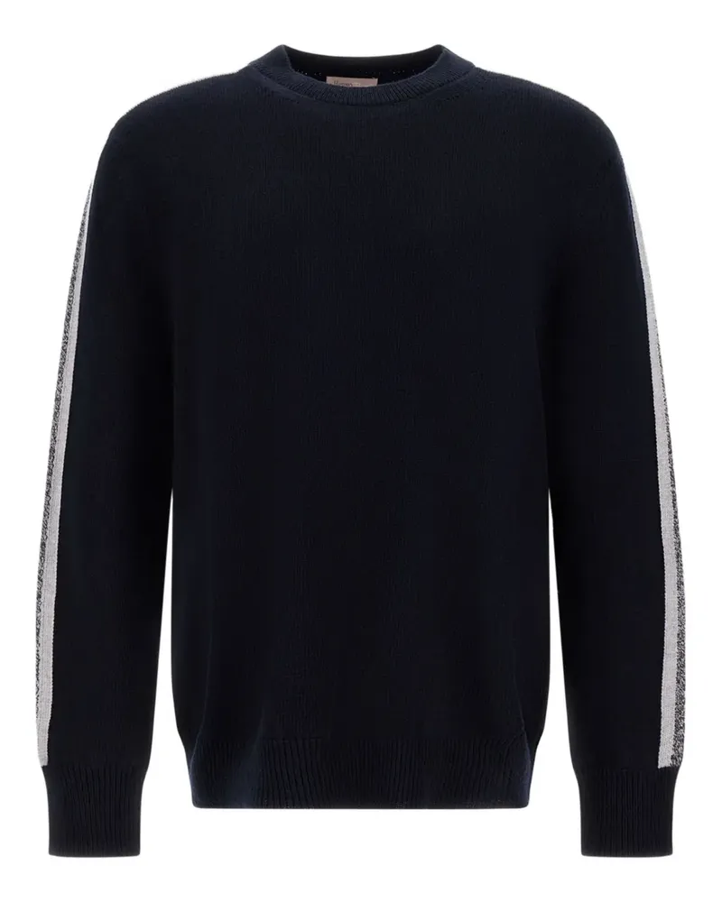 Herno Pullover mit Rundhalsausschnitt - Blau Blau