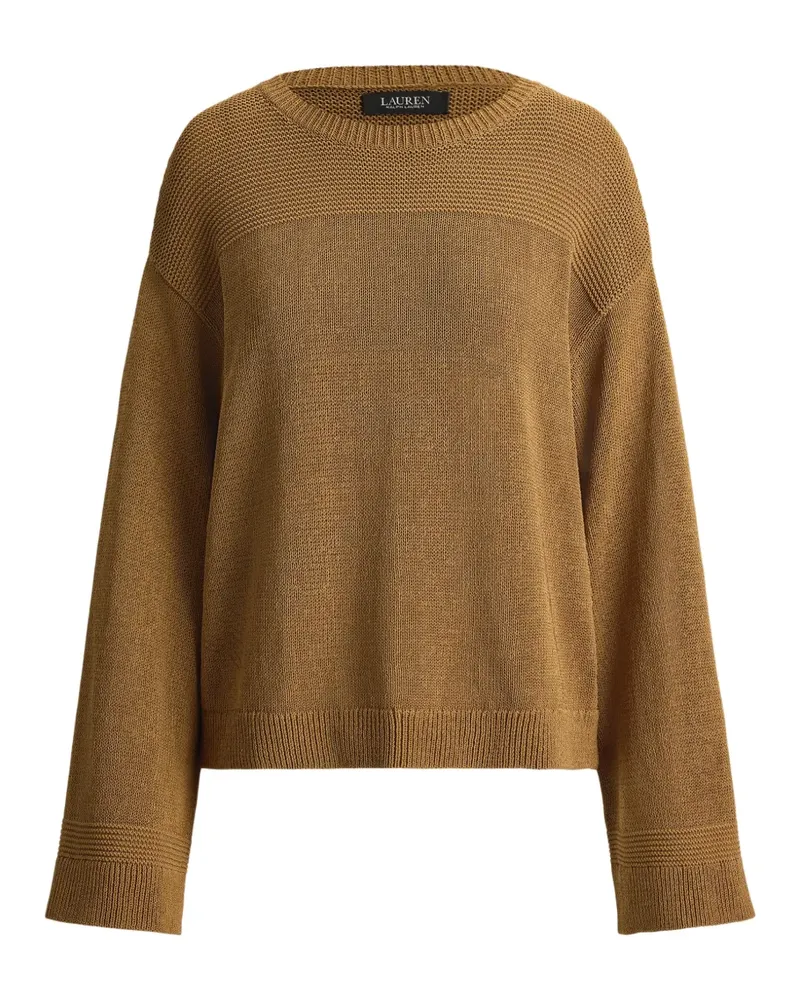 Ralph Lauren Pullover mit strukturierten Nähten - Braun Braun