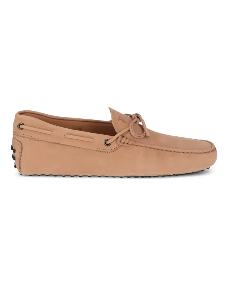 TOD'S Gommino leather loafers - Nude Nude