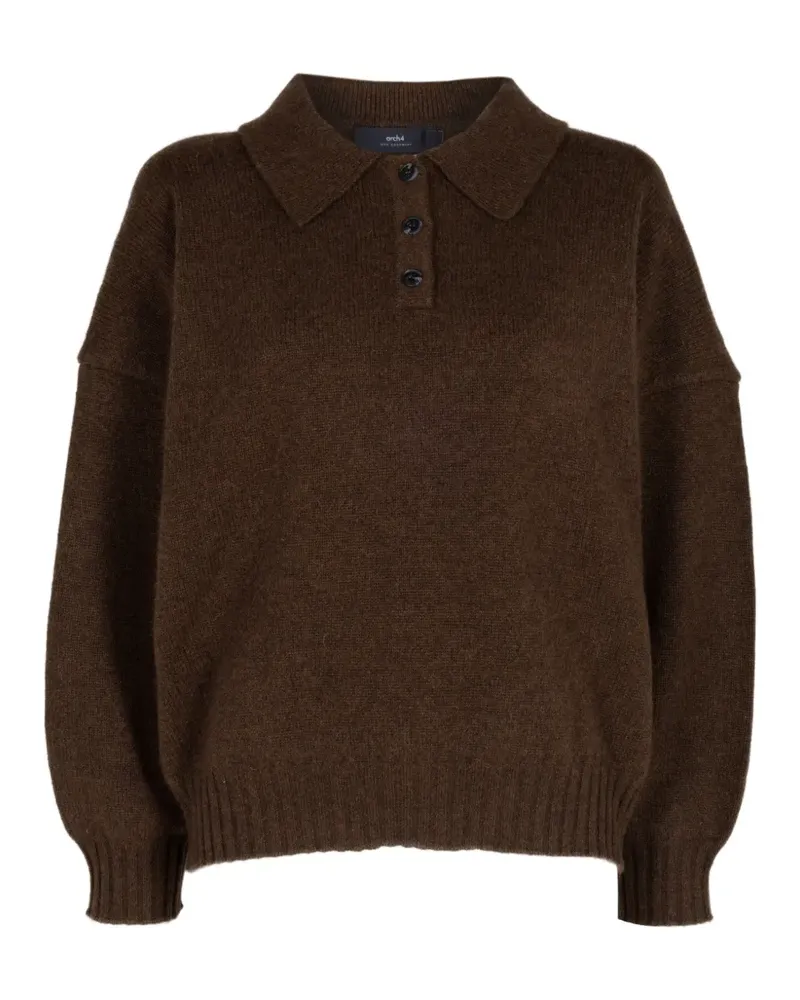 arch4 King Road Poloshirt - Braun Braun