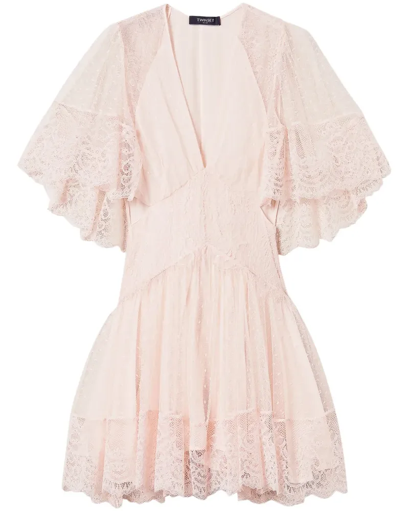 Twin-Set Isola Bella Kleid - Rosa Rosa