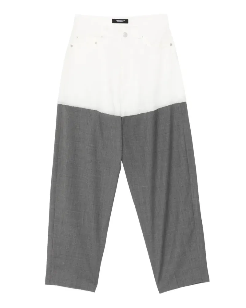 Undercover colour-block trousers - Grau Grau