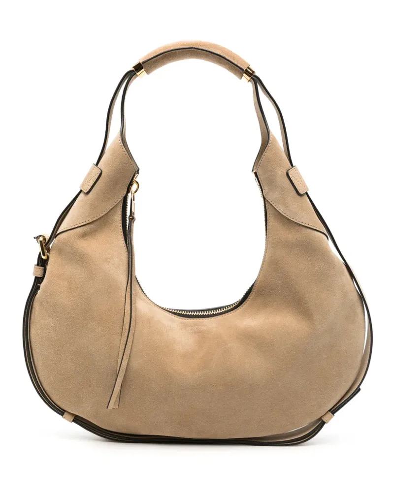 Moschino Klassische Schultertasche - Nude Nude