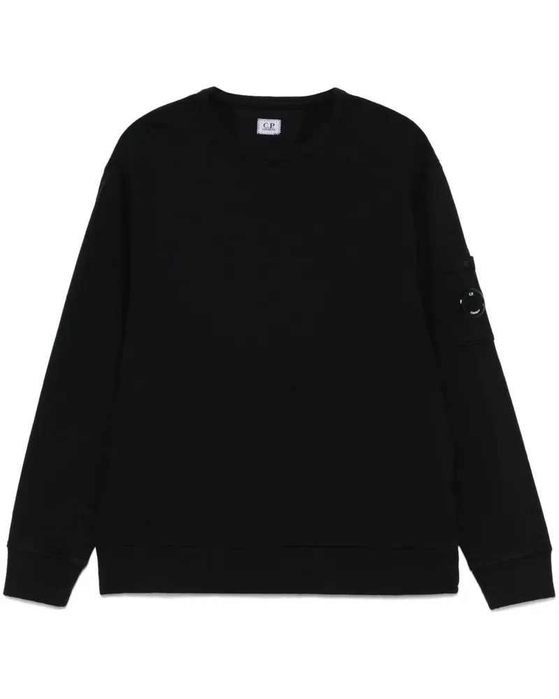 C.P. Company Sweatshirt mit Linsen-Detail - Blau Blau