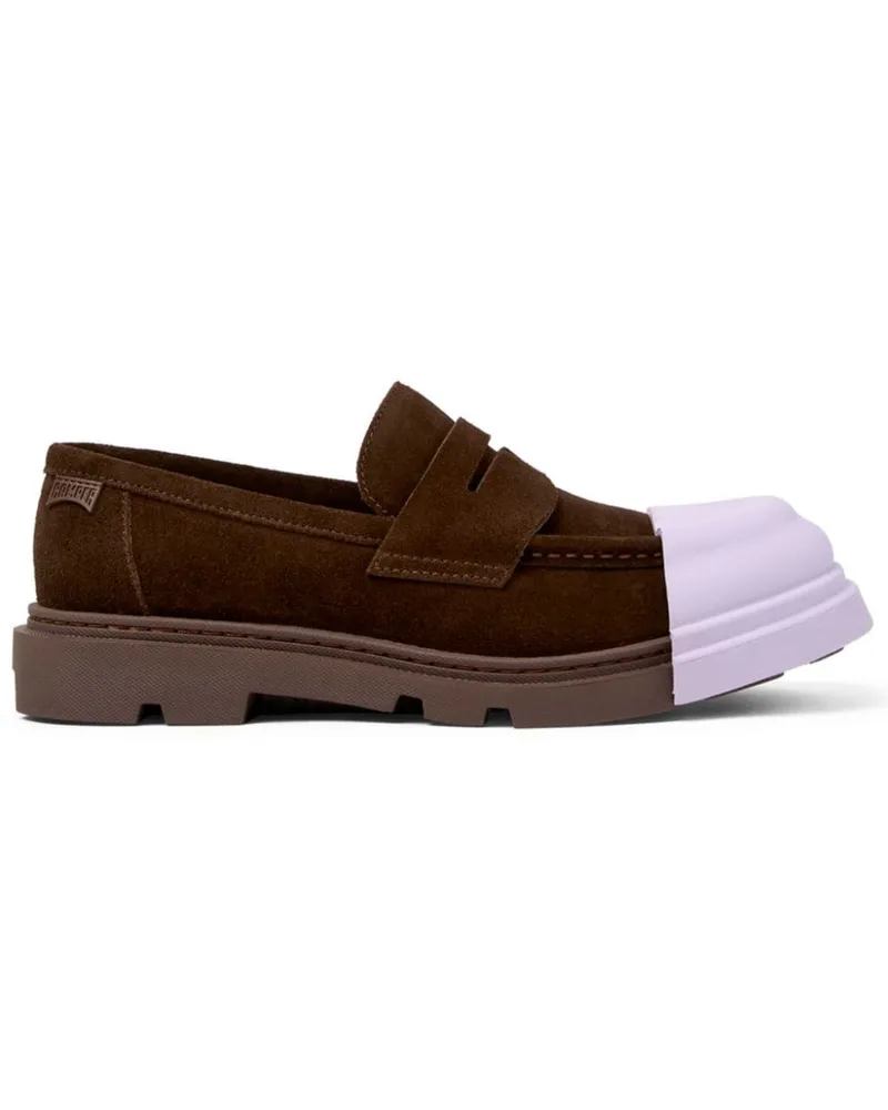 Camper Junction Loafer mit abnehmbarer Zehenkappe - Braun Braun