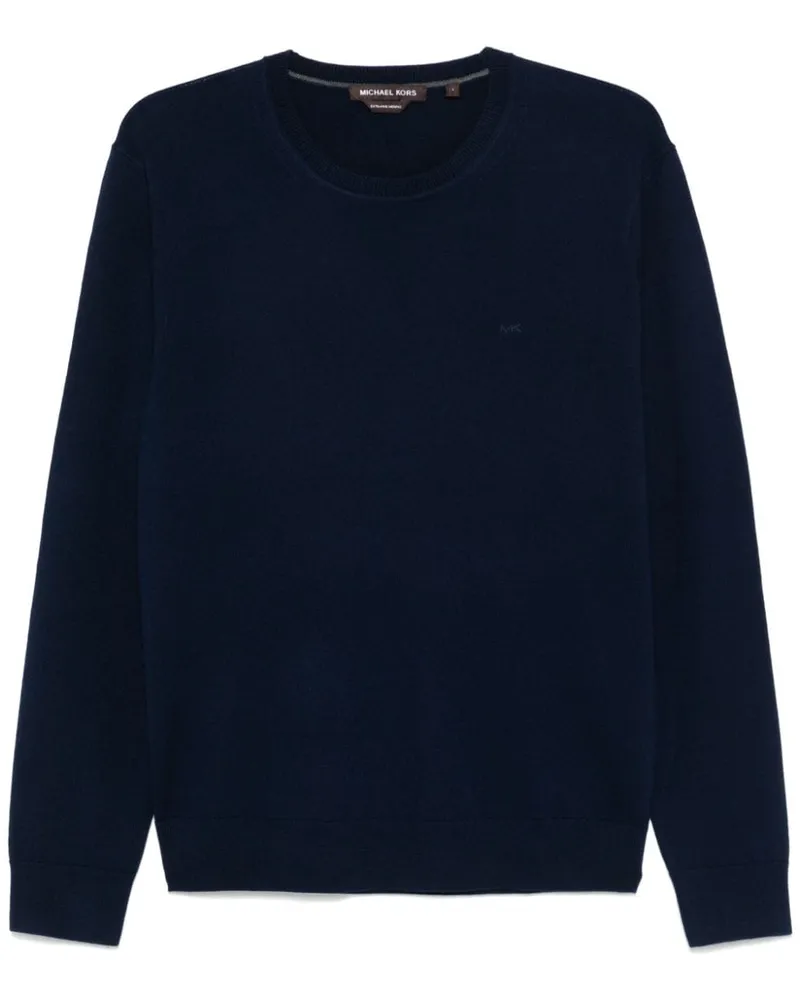 Michael Kors Pullover mit Logo-Stickerei - Blau Blau