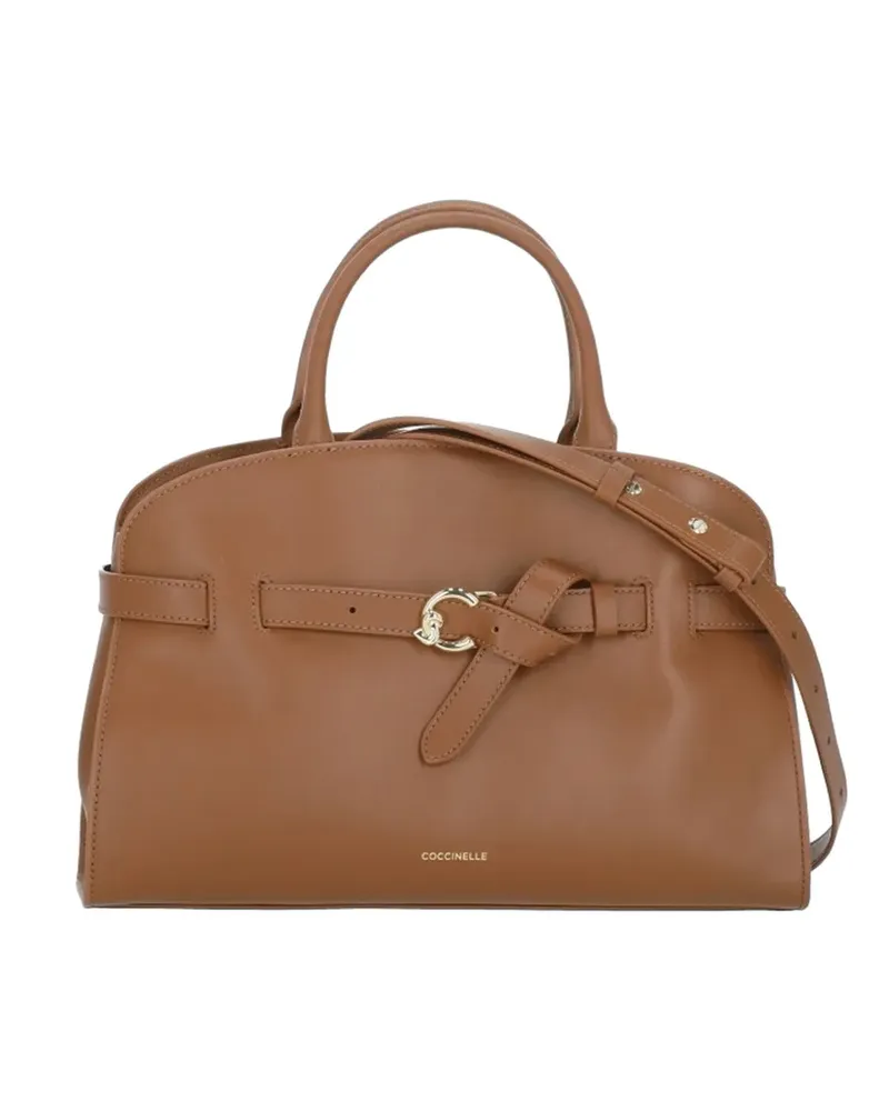 Coccinelle Samine tote bag - Braun Braun