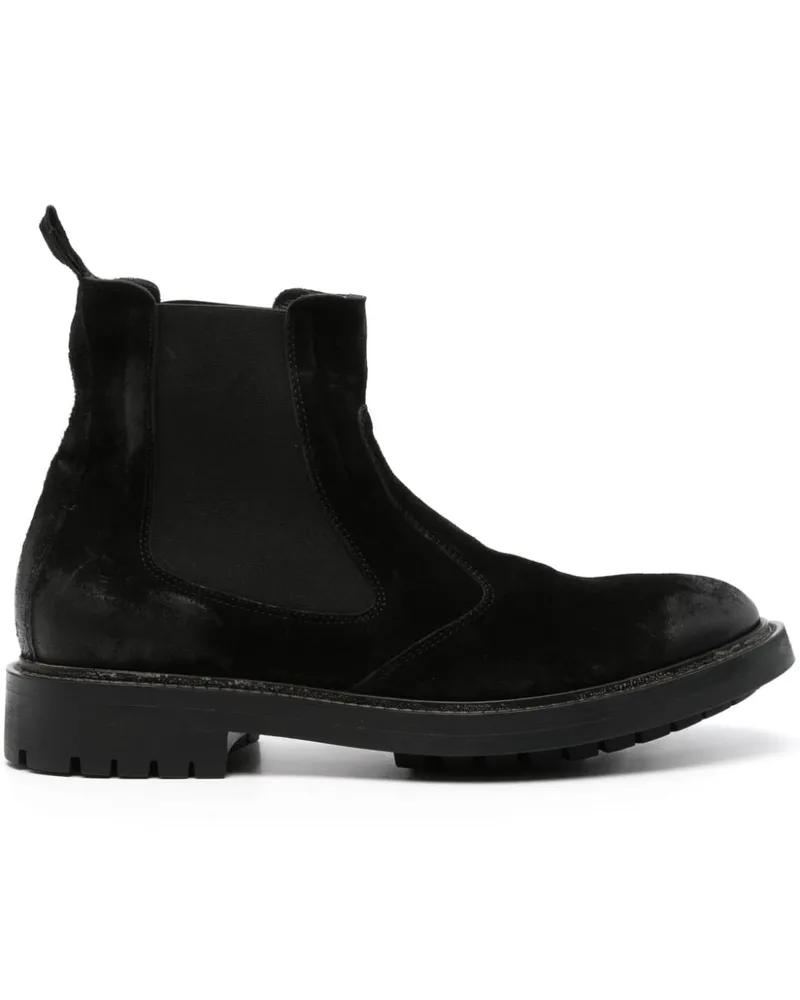 Moma Klassische Chelsea-Boots - Schwarz Schwarz