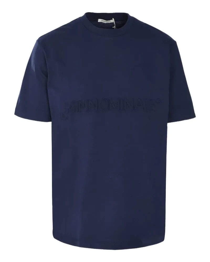 HINNOMINATE T-Shirt mit Logo-Prägung - Blau Blau