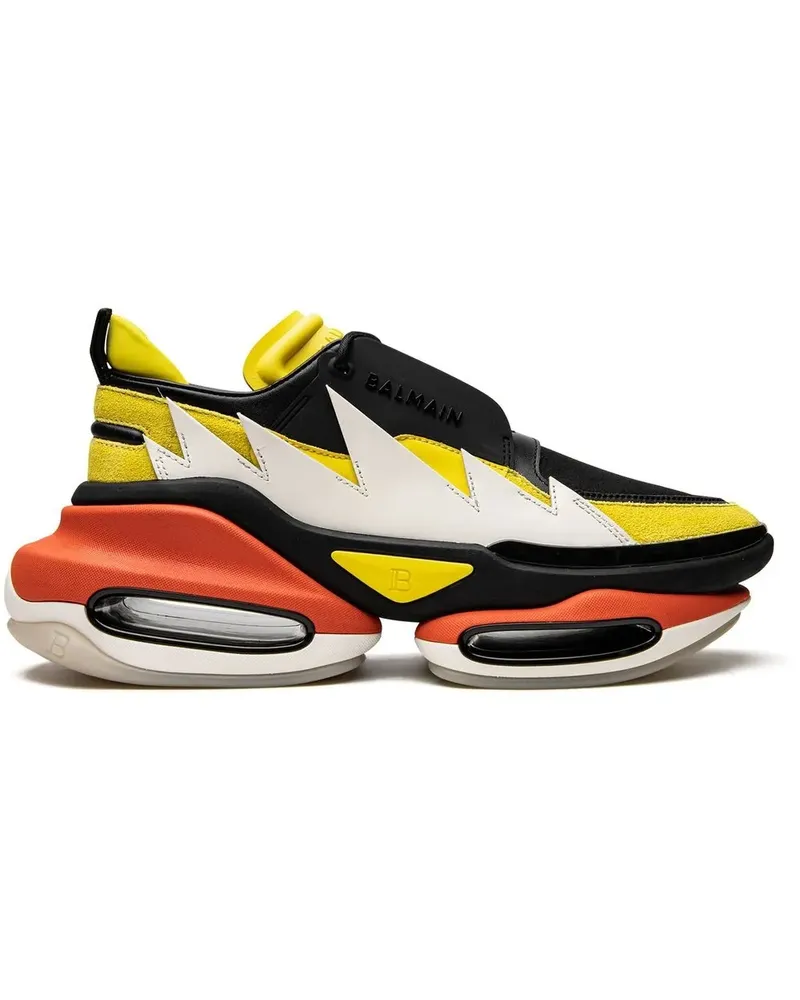 Balmain B-Bold Sneakers - Gelb Gelb