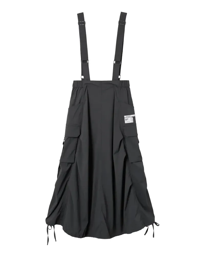 Musium Div. multi-pocket midi dress - Grau Grau