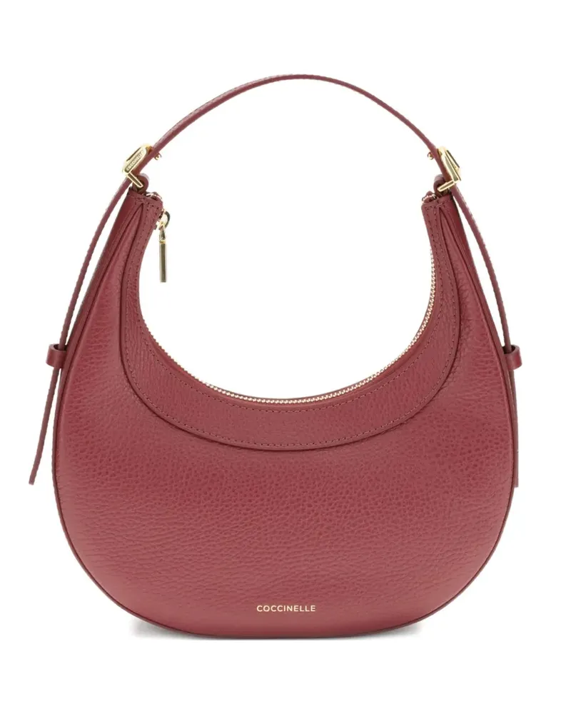 Coccinelle Whisper Crescent Schultertasche mit Henkel - Rot Rot