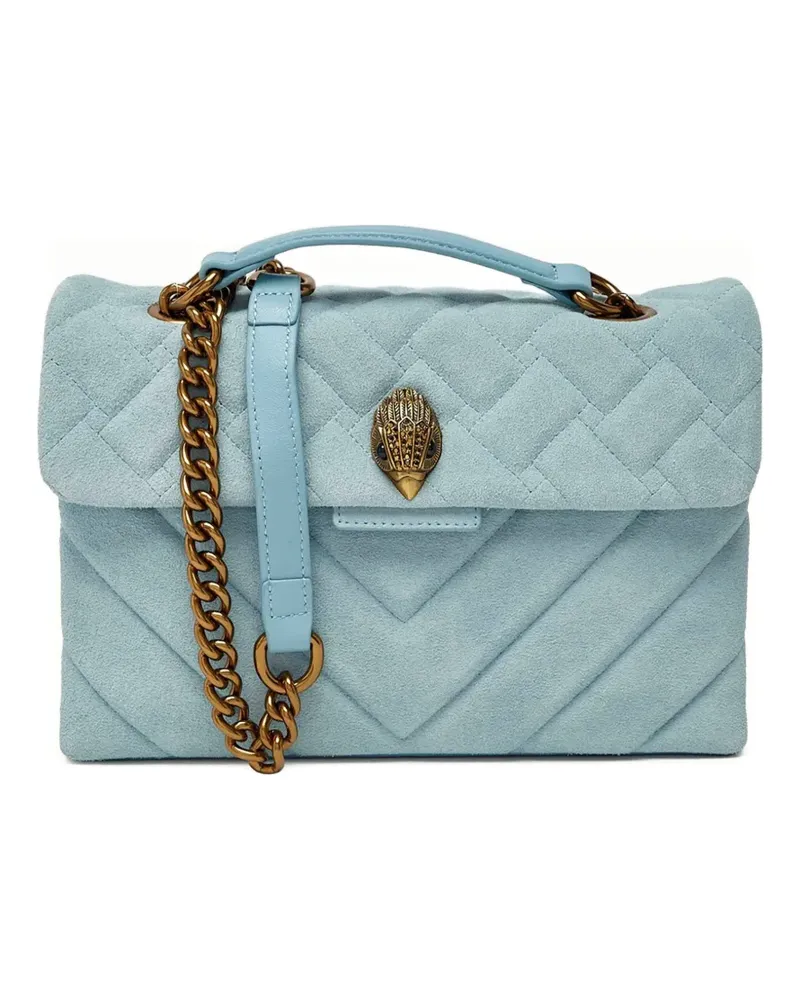Kurt Geiger Gesteppte Schultertasche - Blau Blau