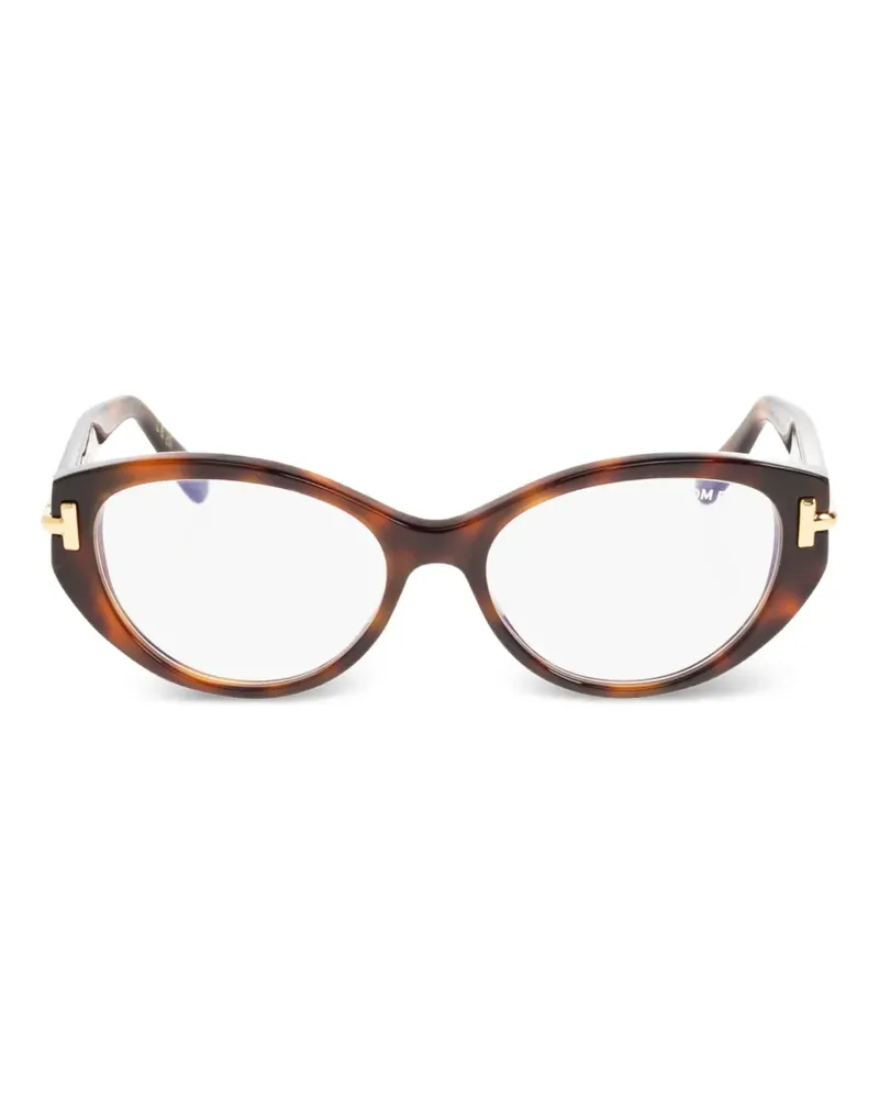 Tom Ford cat-eye frame glasses - Braun Braun
