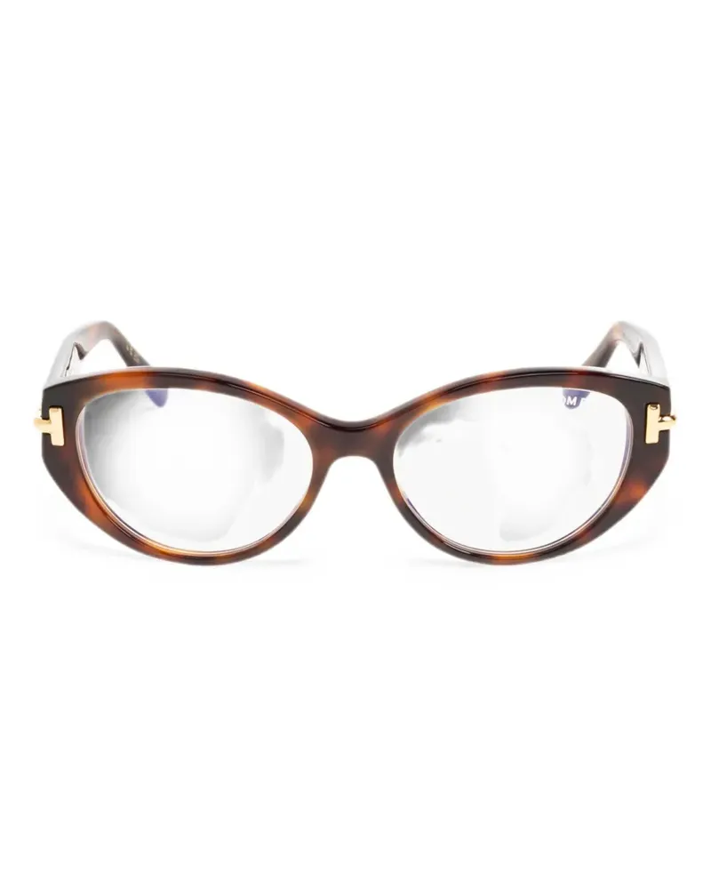Tom Ford cat-eye frame glasses - Braun Braun
