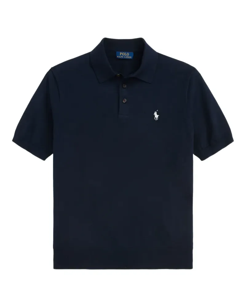 Ralph Lauren Poloshirt mit Logo-Stickerei - Blau Blau