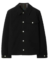 Burberry Gesteppte Jacke Schwarz