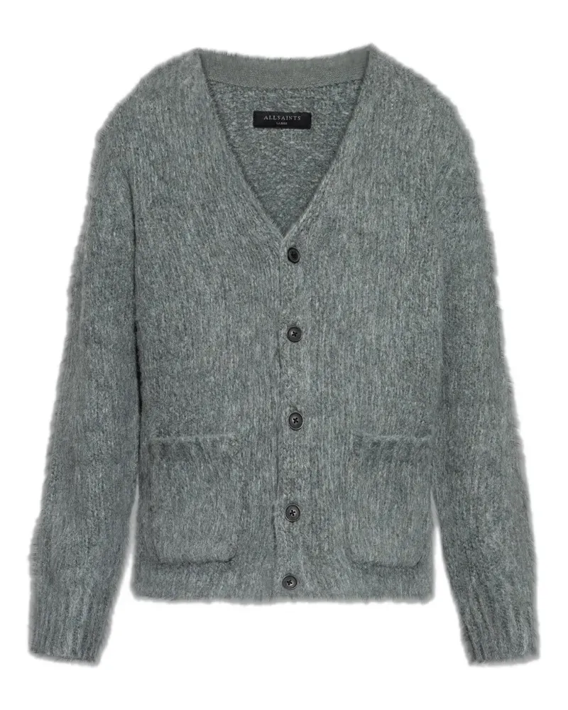 AllSaints Geknöpfter Tobie Cardigan - Grün Grün