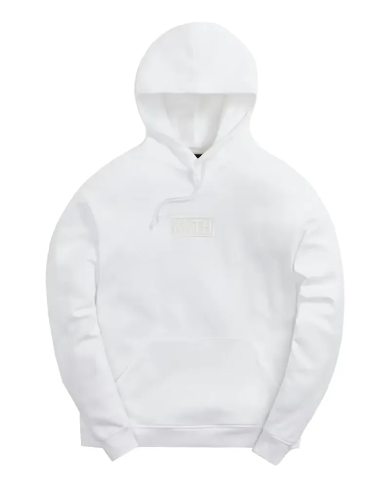KITH Hoodie mit Logo - Weiß Weiß