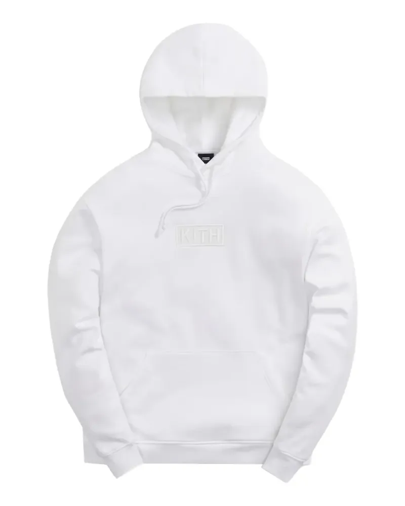 KITH Hoodie mit Logo - Weiß Weiß