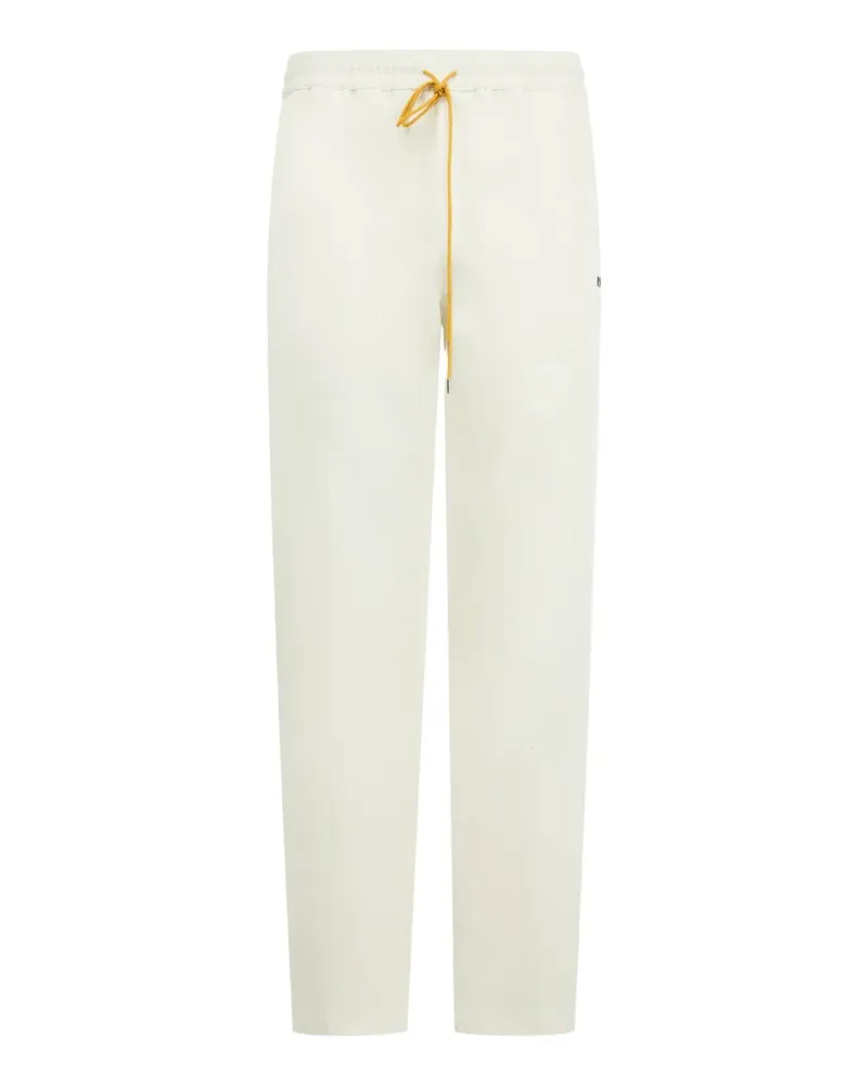 RHUDE drawstring track pants - Nude Nude