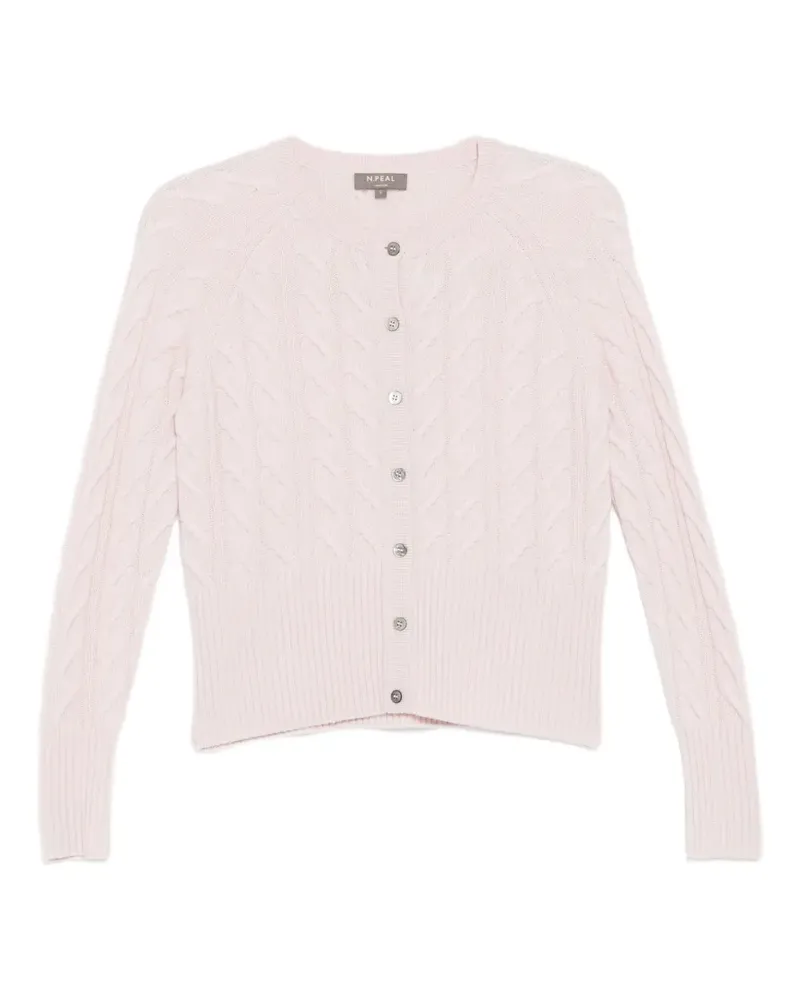 N.Peal Myla Cardigan - Rosa Rosa