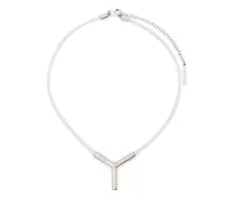 Y-förmige Halskette - Nude