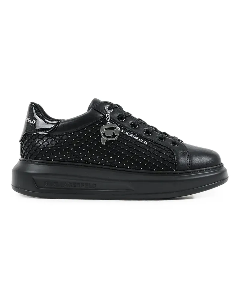 Karl Lagerfeld embellished platform sneakers - Schwarz Schwarz
