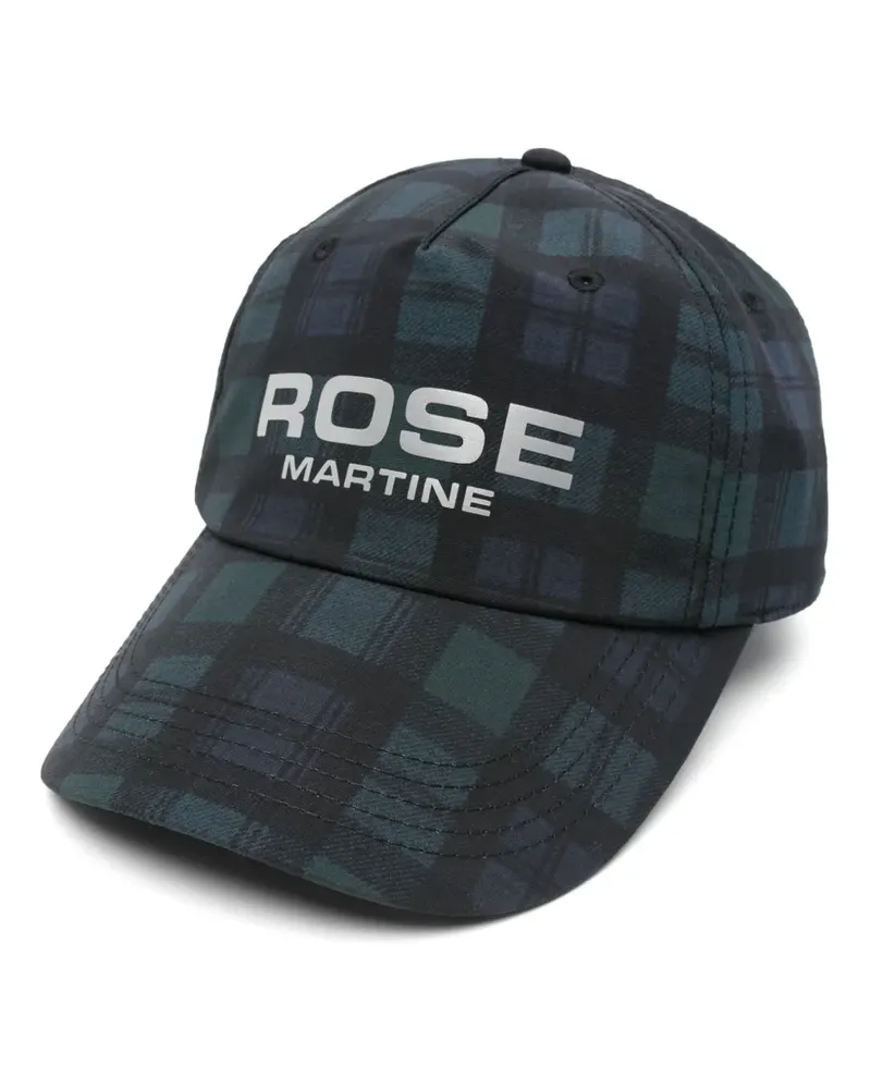 Martine Rose Baseballkappe mit Logo-Print - Schwarz Schwarz