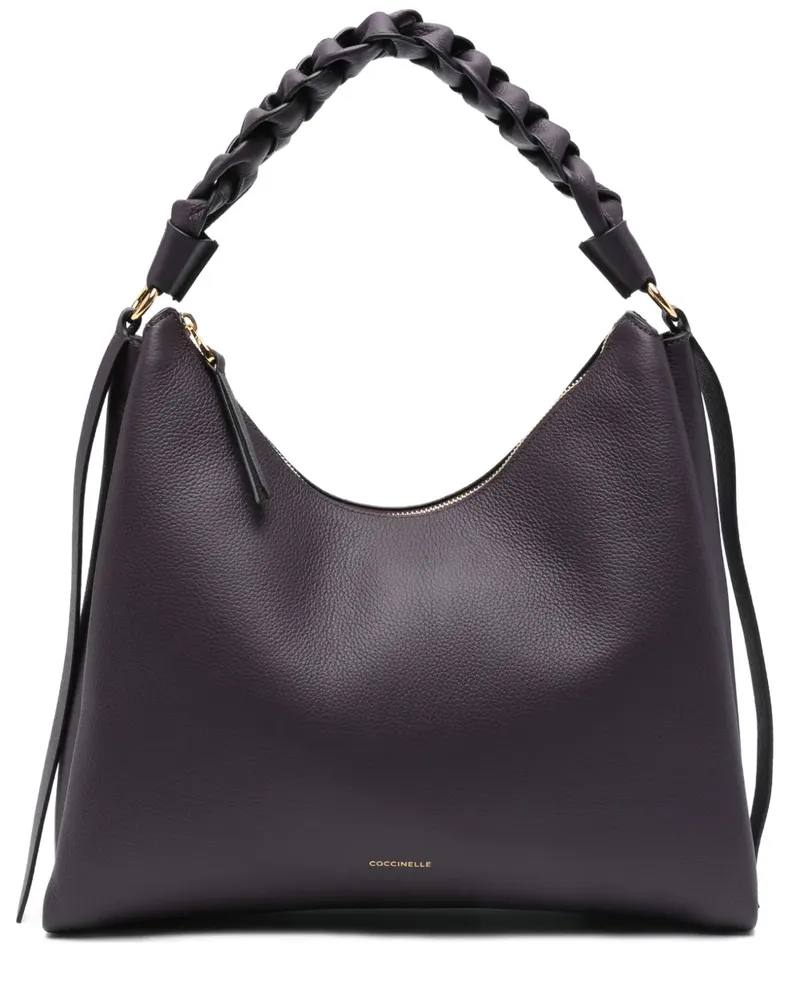 Coccinelle Mittelgroße Schultertasche - Violett Violett