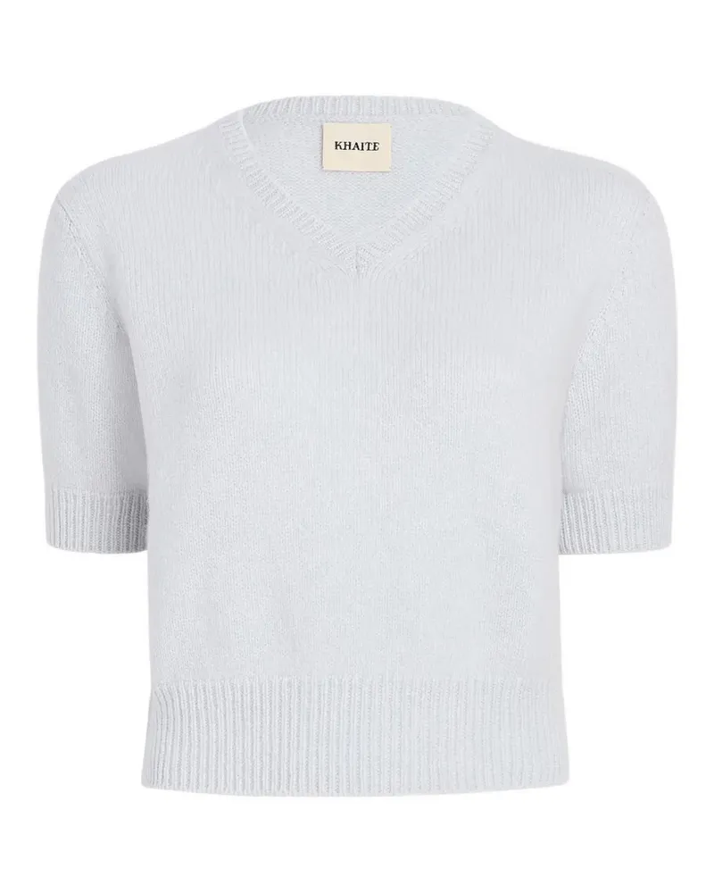 KHAITE Pullover mit V-Ausschnitt - Blau Blau