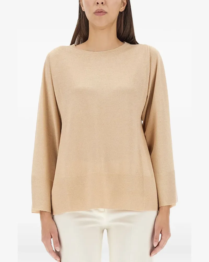 Fabiana Filippi crew-neck sweater - Nude Nude