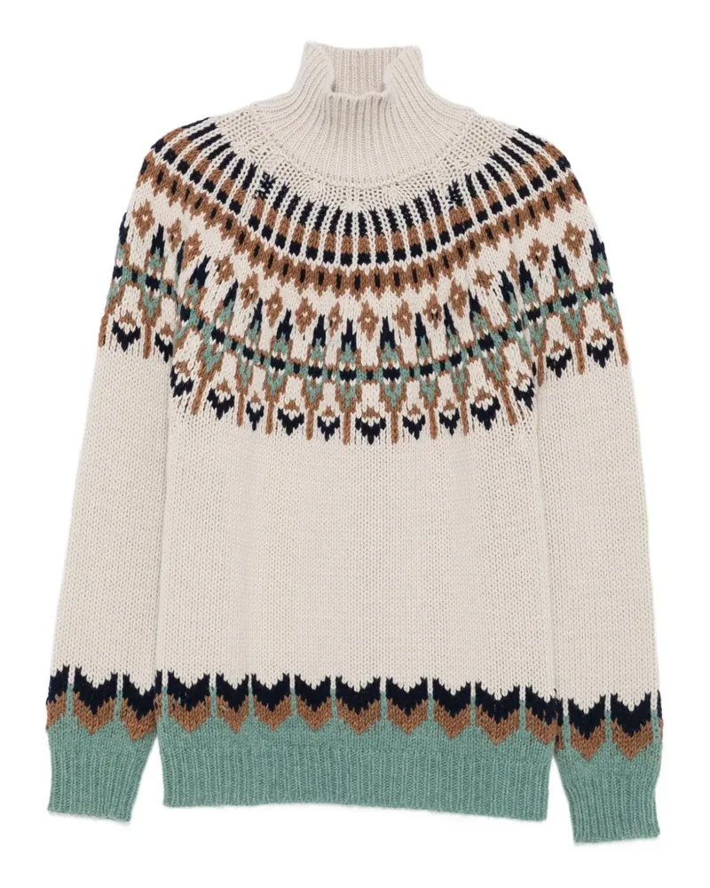 Dondup Pullover mit Fair-Isle-Muster - Nude Nude