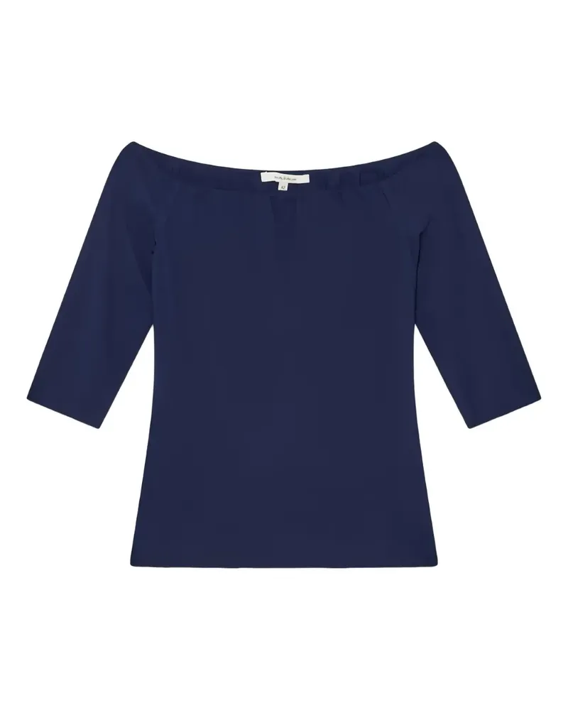 Maliparmi Oberteil mit Dreiviertelärmeln - Blau Blau