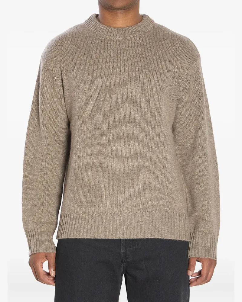 Lisa Yang Gerippter Kaschmirpullover - Braun Braun