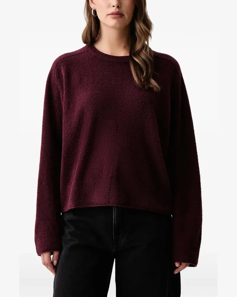 Marc O'Polo Pullover aus Bouclé-Strick - Rot Rot