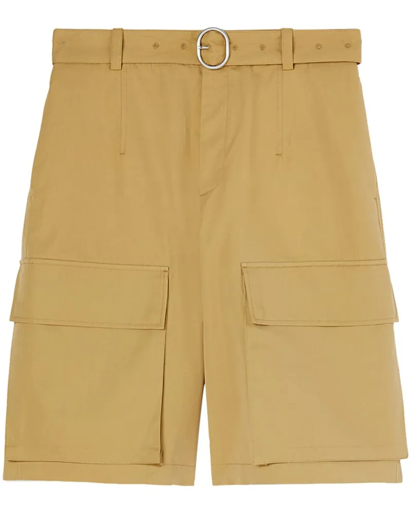 Jil Sander Shorts mit Gürtel - Braun Braun