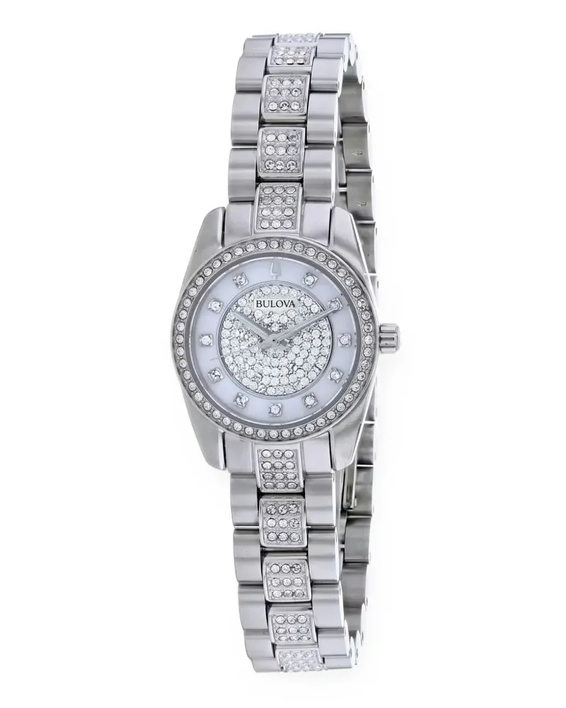 BULOVA Crystal 24mm watch - Weiß Weiß