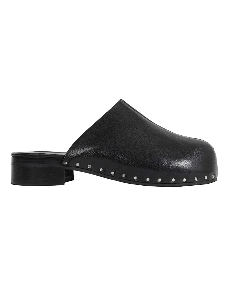 Our Legacy studded clogs - Schwarz Schwarz