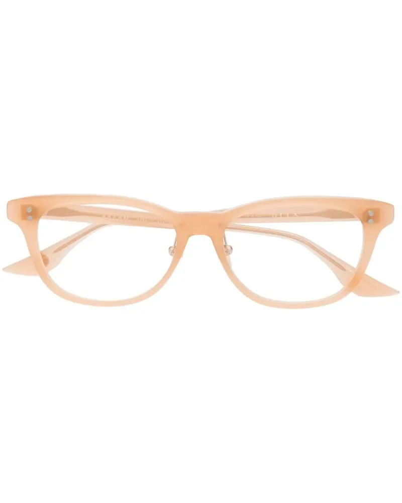 DITA Brehm Cat-Eye-Brille - Nude Nude